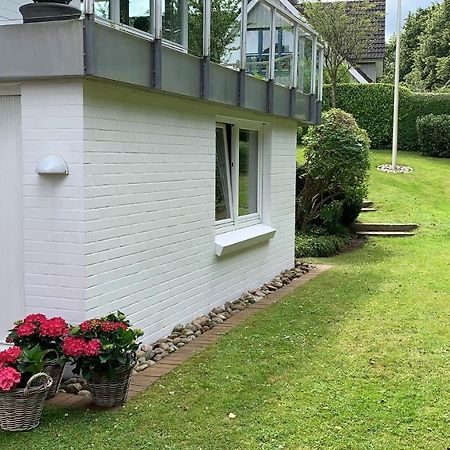 Ferienwohnung In Weisser Villa Am Kliff Flensburg Exteriér fotografie